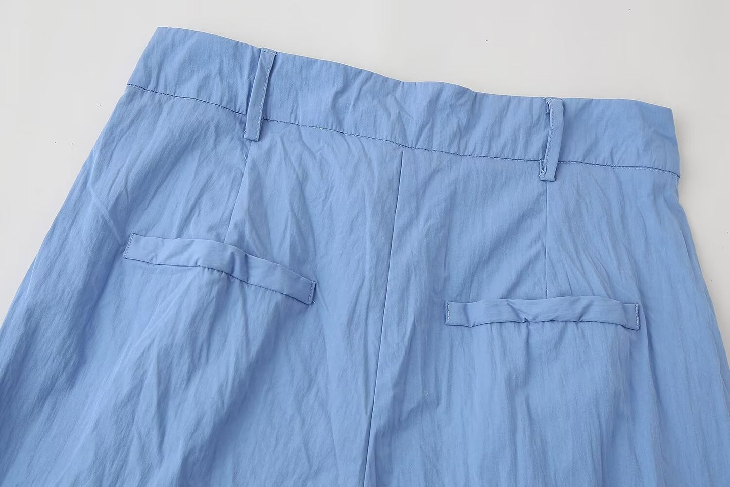Y2K Asymmetrical Top and Low Rise Wide Leg Pant Set