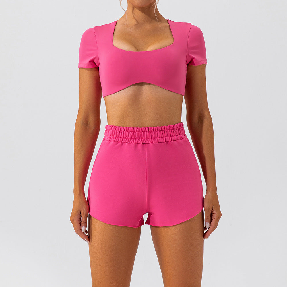 Hot Girl Walk Nude Feel Summer 2-Piece Set - Conway Lifestyle