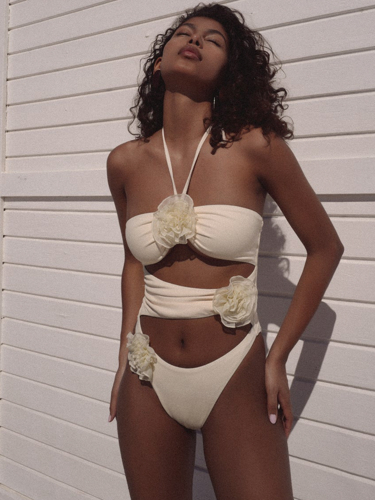 Women One Piece Swimsuit Bikini Floral Women Swimsuit - Conway Lifestyle