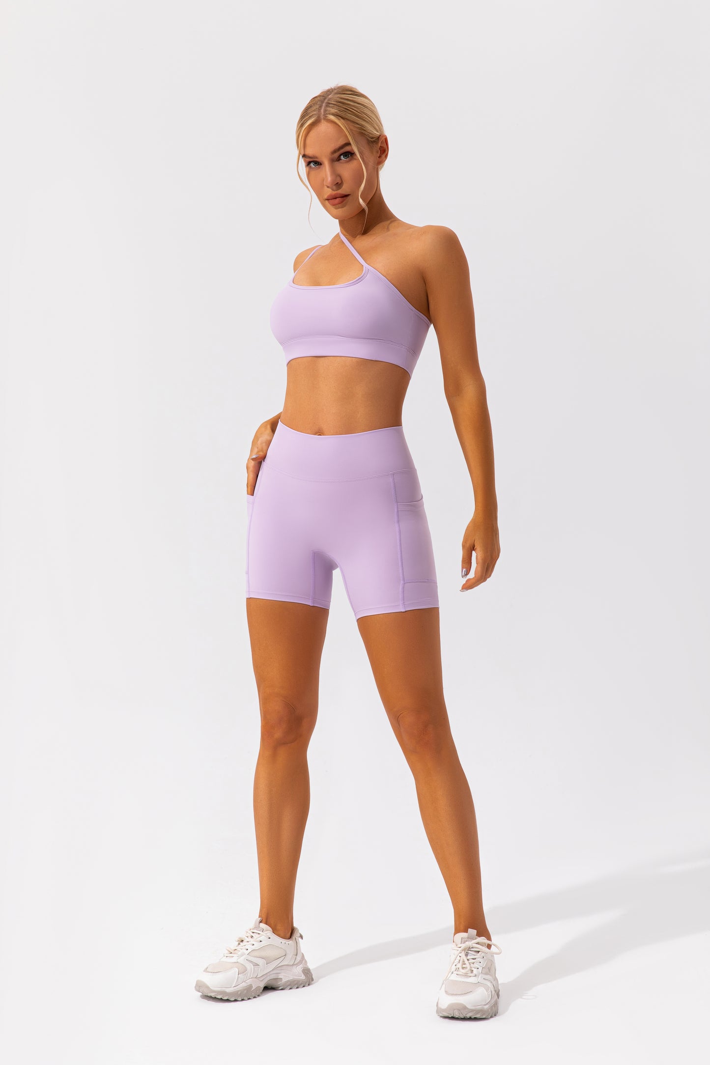 Nude Feel Asymmetric Active Wear Top - Conway Lifestyle