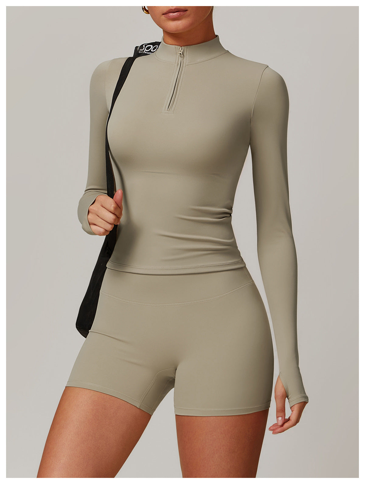 Nude Feel Long Sleeve Yoga Zip Top