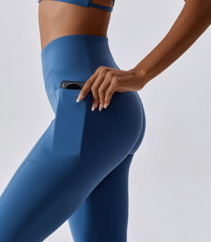 Nude Feel Booty Sculpting Pocket Yoga Pants - Conway Lifestyle