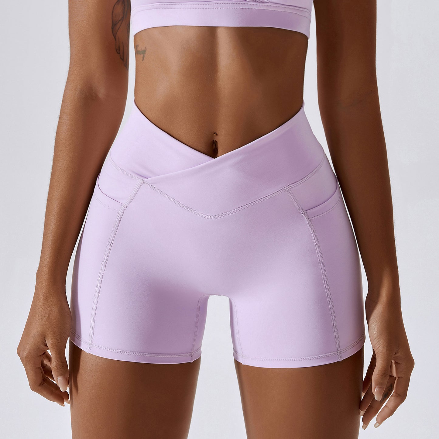 Nude Feel Pocket Booty Lifting Yoga Short - Conway Lifestyle